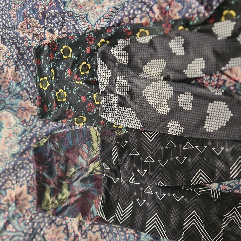 LULAROE kids leggings bundle, size small, fits 2-6